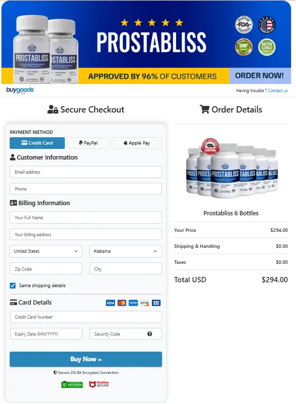 PROSTABLISS-Secure-Checkout